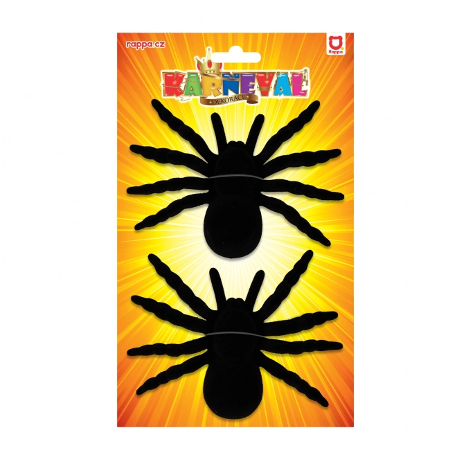 Halloween-Dekoration: Schwarze Spinne