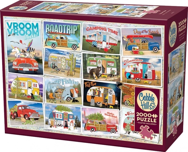 Vroom Vroom Puzzle 2000 Teile