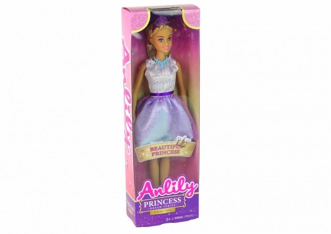 Anlily Prinzessin Puppe in Violett