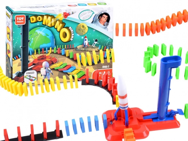 Kosmisches Domino-Rakete Bildungs-Spielzeug