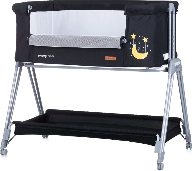 3-in-1: Beistellbett, eigenständiges Bett und Reisebett