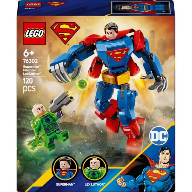 Lego DC Super Heroes Supermans Mech vs Lex Luthor