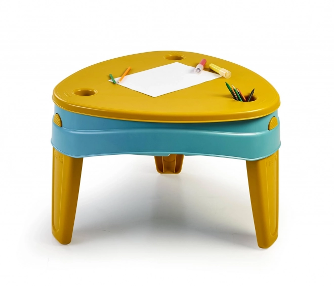 Feber Kindertisch mit Wasser- und Sandkasten 4-in-1