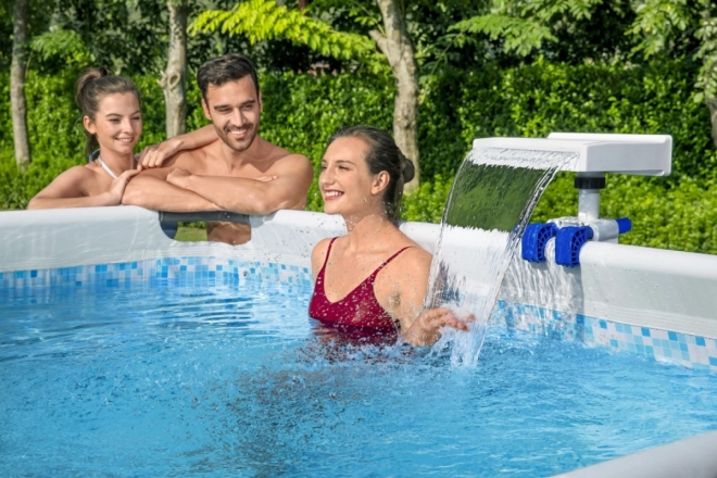 Wasserfontäne mit LED-Beleuchtung für Gartenpools BESTWAY