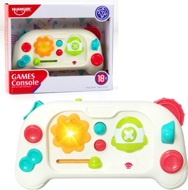 Interaktiver sensorischer Controller für Kleinkinder mit Lichtern und Geräuschen