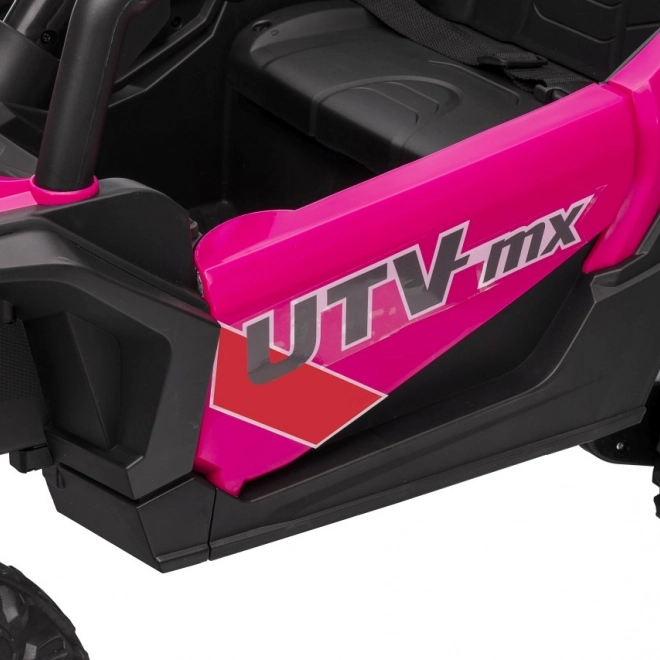 Kinder-Elektroauto Buggy Madman UTV-MX rosa