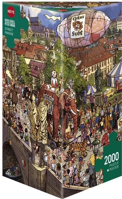 Puzzle Straßenparade 2000 Teile