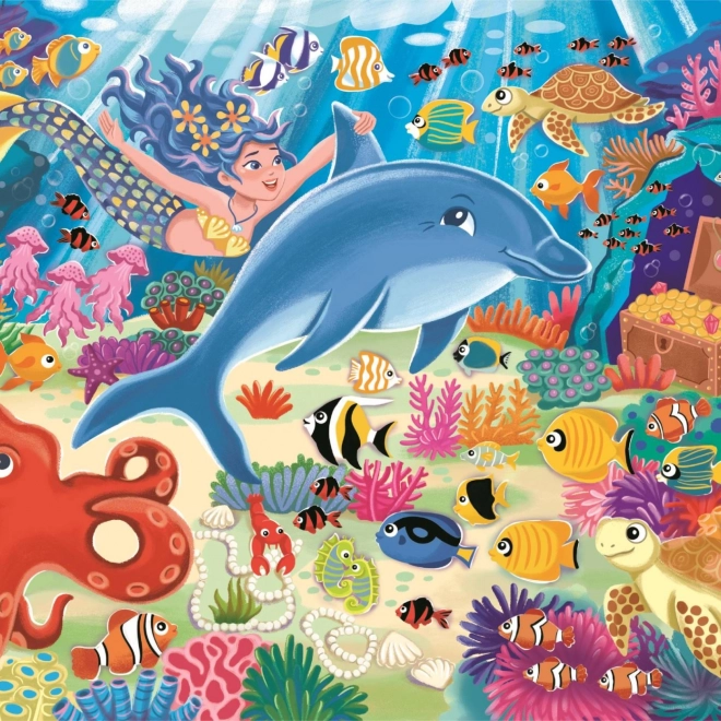 Clementoni Puzzle Unterwasserspaß 30 Teile