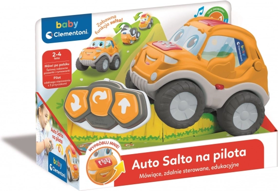 Interaktives Geländewagen-Spielzeug mit Fernsteuerung und FLIP-Funktion BABY CLEMENTONI