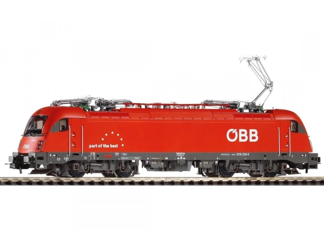 Elektrische Lokomotive Rh 1216 Taurus mit 4 Pantografen ÖBB