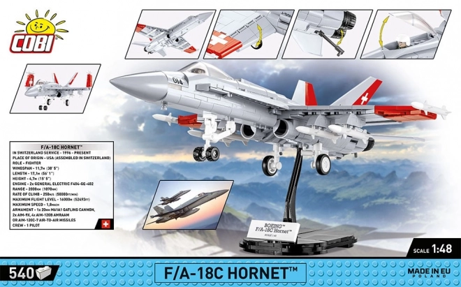 Armed Forces F/A-18C Hornet Schweizer Luftwaffe Modellset