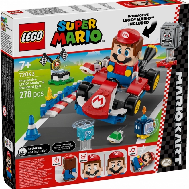LEGO Super Mario Mario Kart - Interaktive Figur und Standard Kart