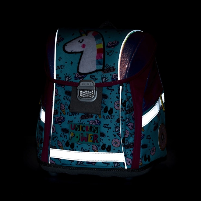 Premium Light Schulrucksack Einhorn Iconic