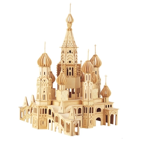 Holz 3D-Puzzle Kirche Petersburg