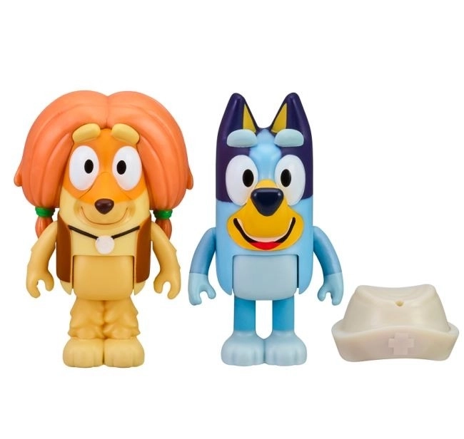 Bluey Spielfiguren Arztbesuch 2er-Set