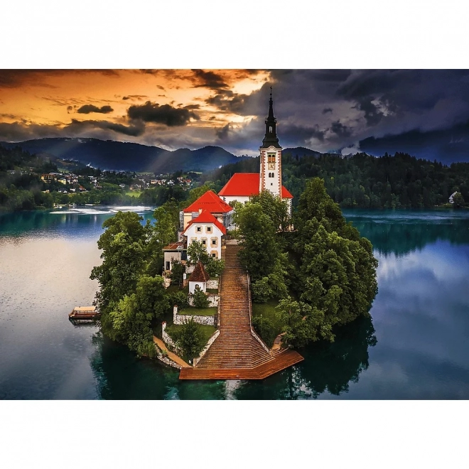 Trefl Puzzle - Premium Plus - Foto Odyssey - Bleder See, Slowenien