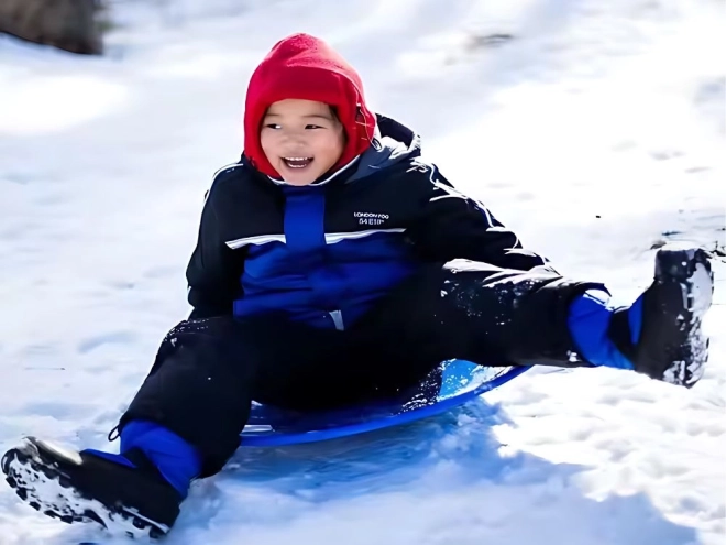 Plastikschlitten für Schnee 62 cm