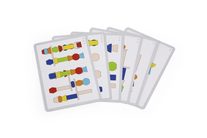 Kartonkarten für kreatives Spiel
