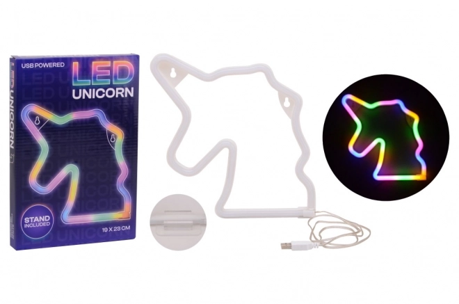 Regenbogen Nachtlampe Einhorn