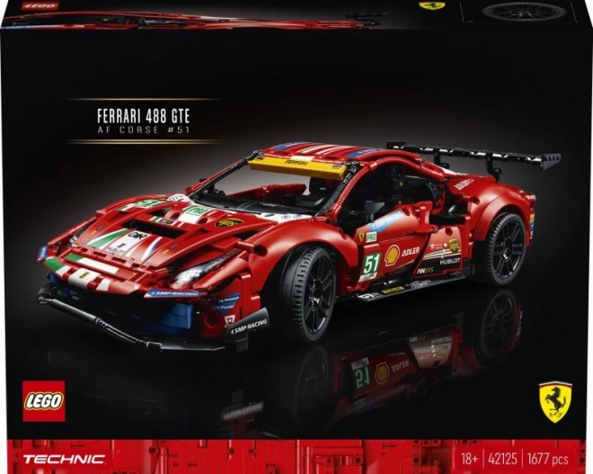 Ferrari 488 GTE Modellbausatz LEGO Technic