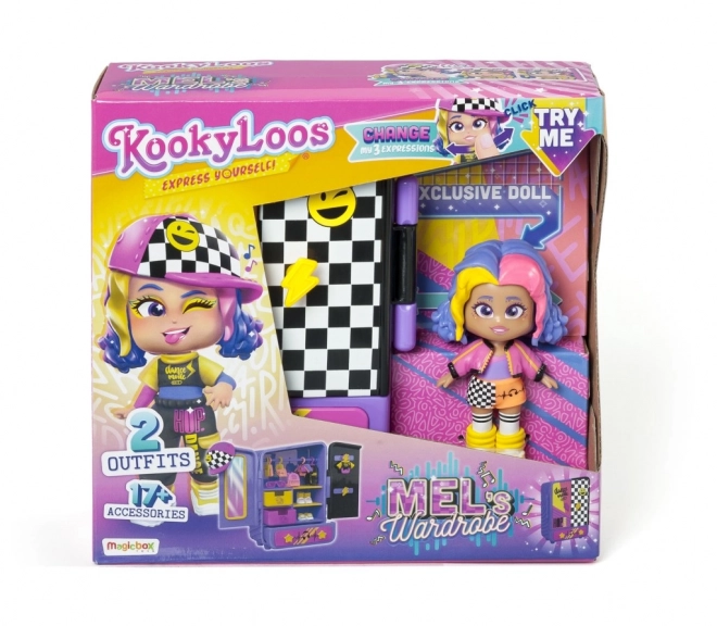 KookyLoos Mel Spielset - Garderobe für Puppen