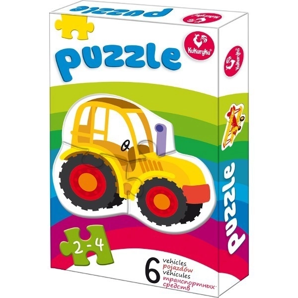 Baby-Puzzle Transportmittel 6-in-1