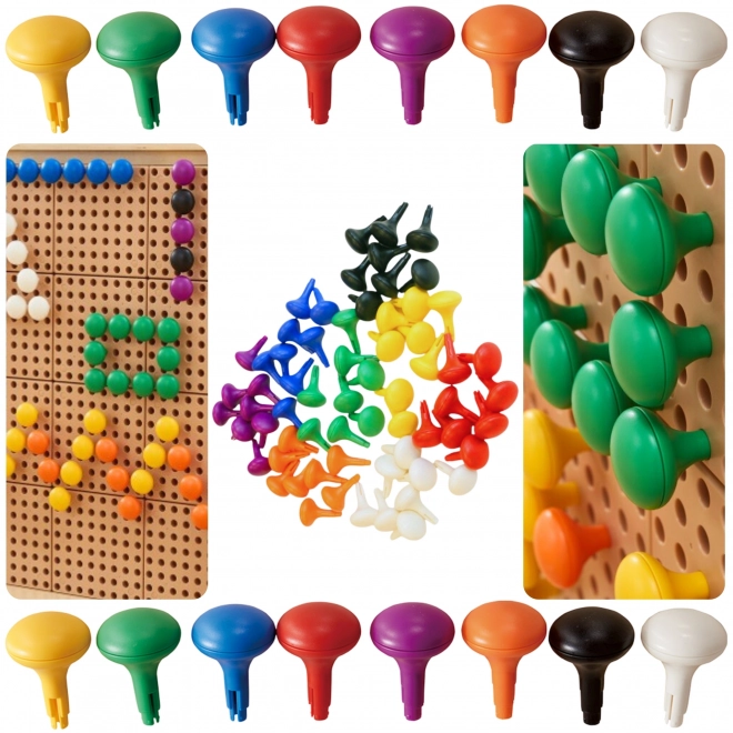 Bunte Jumbo-Stecknadeln für STEM-Boards