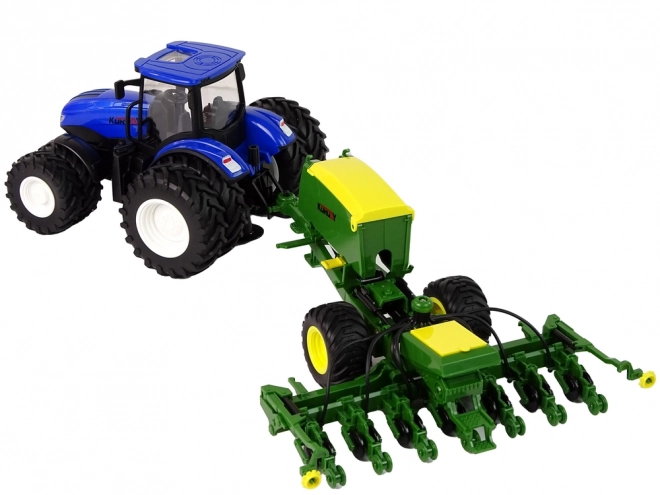 Ferngesteuerter Traktor mit Ballenpresse im Maßstab 1:24