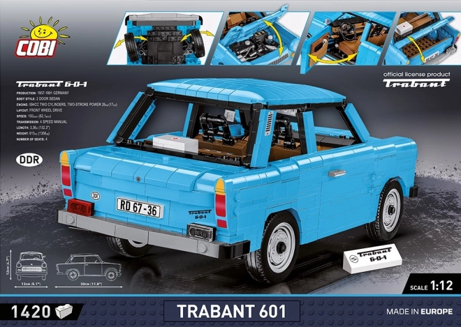 Trabant 601 S Modellauto von COBI