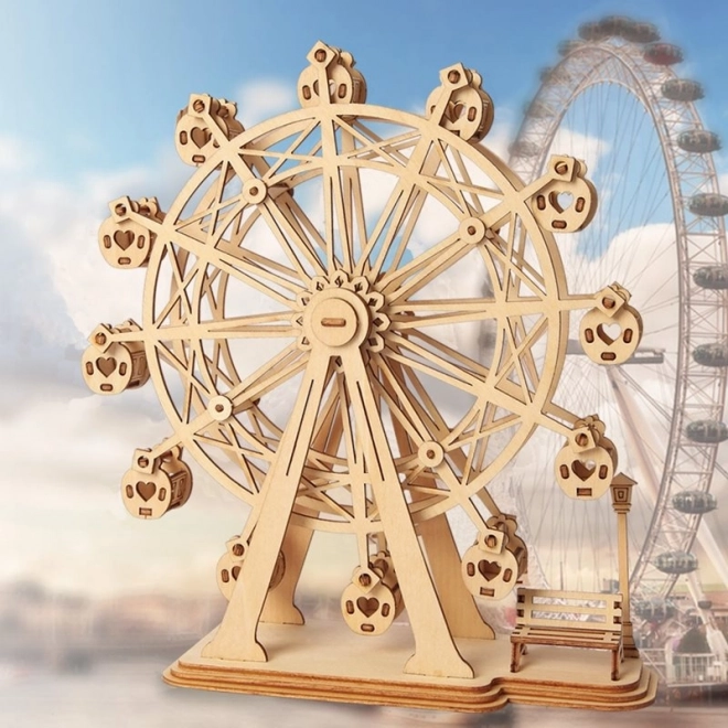 RoboTime Holz 3D Puzzle Riesenrad