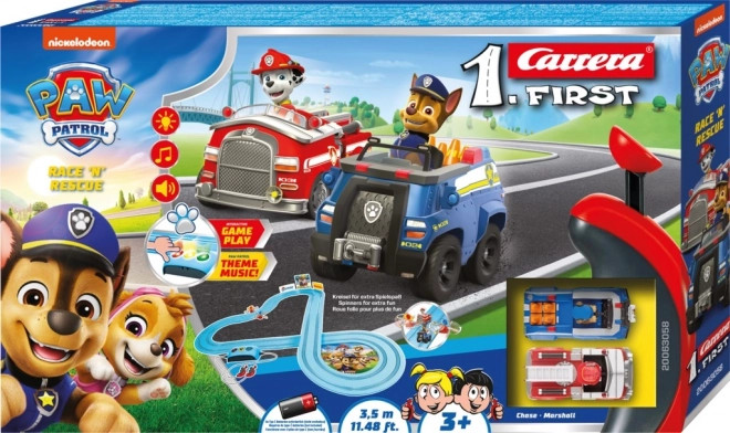 Rennstrecke Paw Patrol Race N Rescue