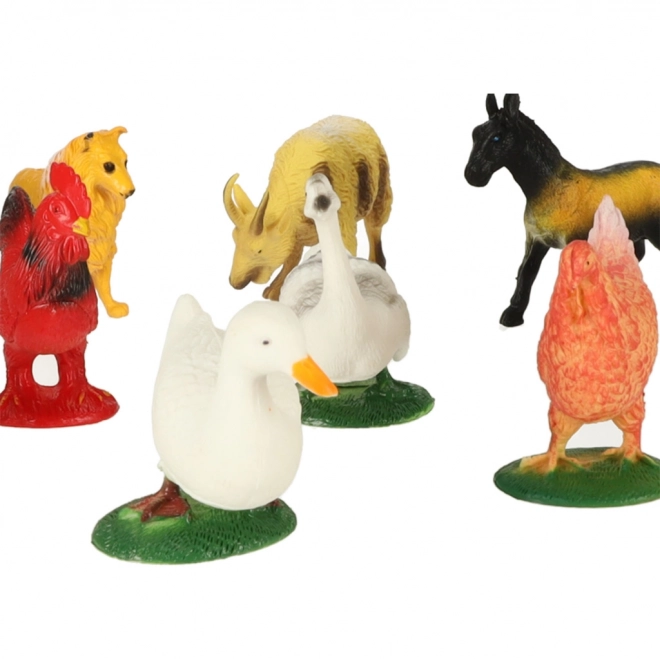 Bauernhoftiere Spielfiguren-Set 12er Pack