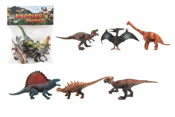 Dinosaurier-Set aus Kunststoff