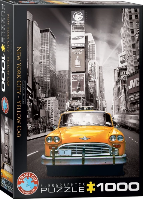 Puzzle Gelbes Taxi in New York 1000 Teile