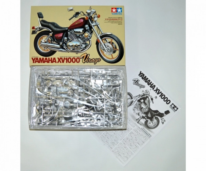 Plastikmodell Motorrad Yamaha Virago XV1000