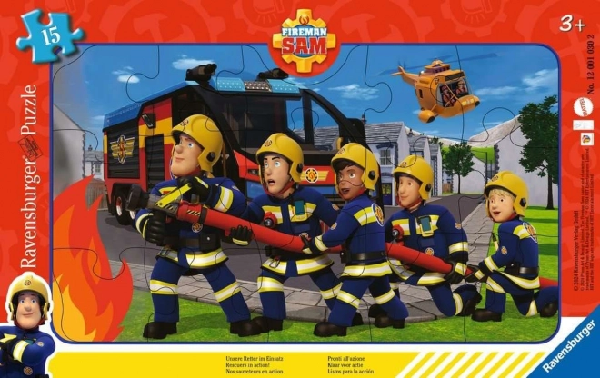 Ravensburger Puzzle Feuerwehrmann Sam 15 Teile