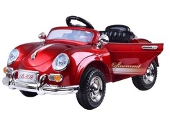 Elegantes Retro-Auto für Kinder mit Fernbedienung – Rot