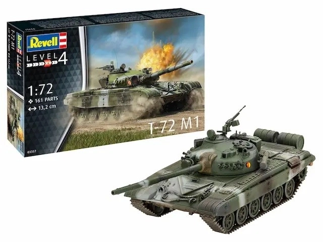 Modellbausatz T-72 M1 im Maßstab 1:72