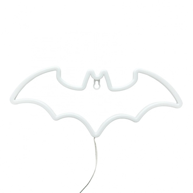 Neonlicht Batman-Logo