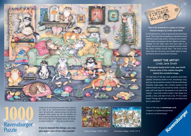 Ravensburger Puzzle 1000 Teile Katzen der Welt