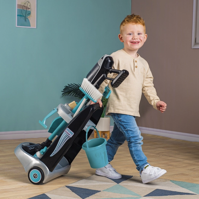 Putzwagen mit Staubsauger Rowenta für Kinder