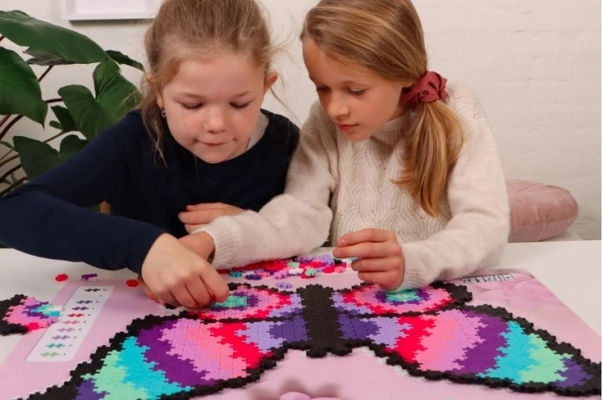 Plus-Plus Bausteine Puzzle Zahlen - Schmetterling 800 Teile