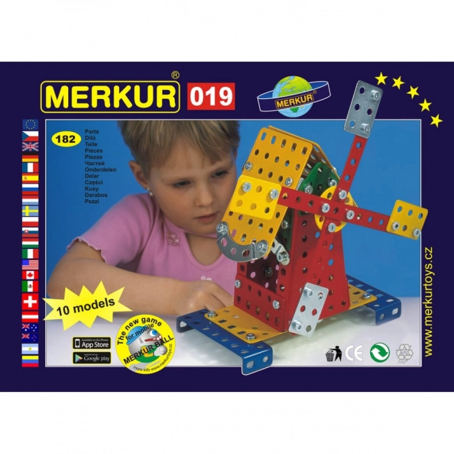 Merkur Baukasten Mühle 10 Modelle