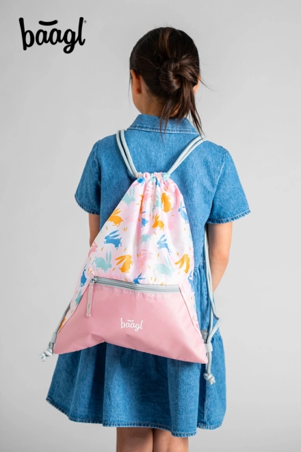 Baagl Sack Mit Tasche Bunny