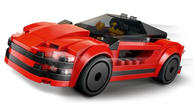 Lego Stadt Roter Sportwagen