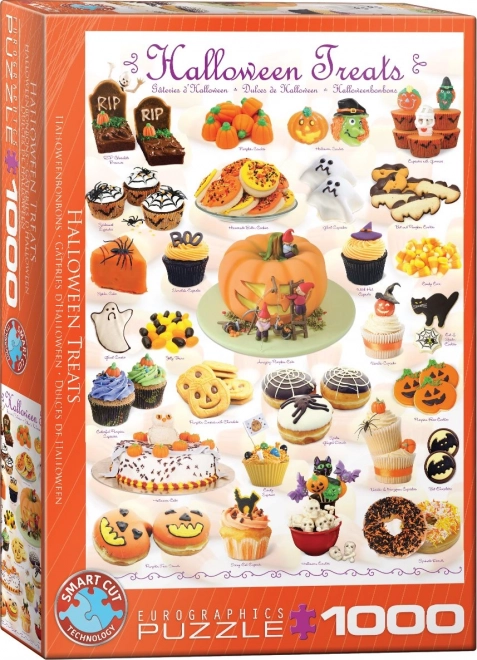Eurographics Puzzle Halloween Süßigkeiten 1000 Teile