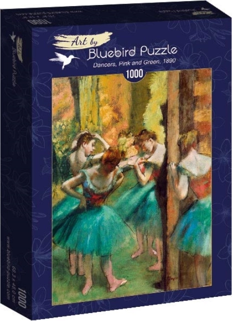Bluebird Puzzle Tänzerin - Rosa und Grün 1000 Teile