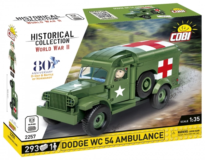 Konstruktionsspielzeug Zweiter Weltkrieg 1942 Ambulance