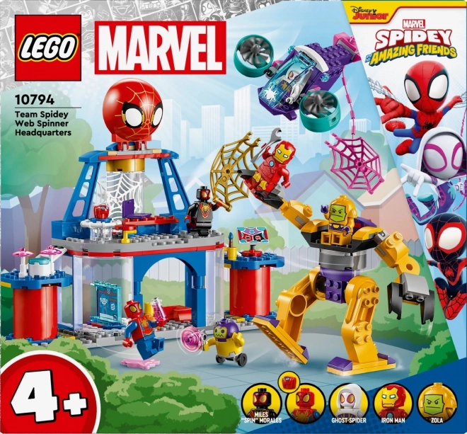 Lego Spidey Superkumpels Hauptquartier