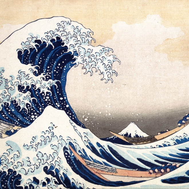 Puzzle Die große Welle vor Kanagawa 1000 Teile PIATNIK